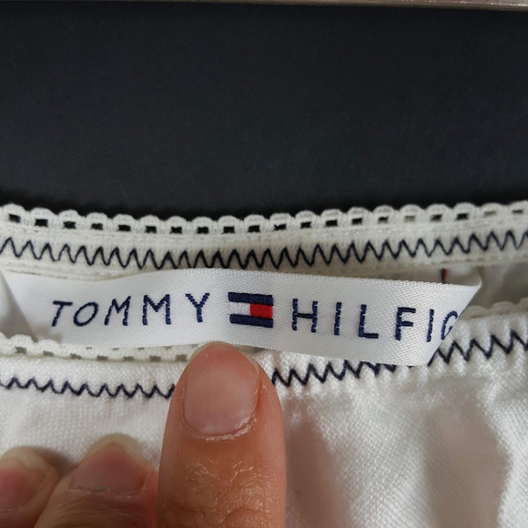 Tommy Hilfiger Women's A Line White Size 4 Skirt - Picture 3 of 5